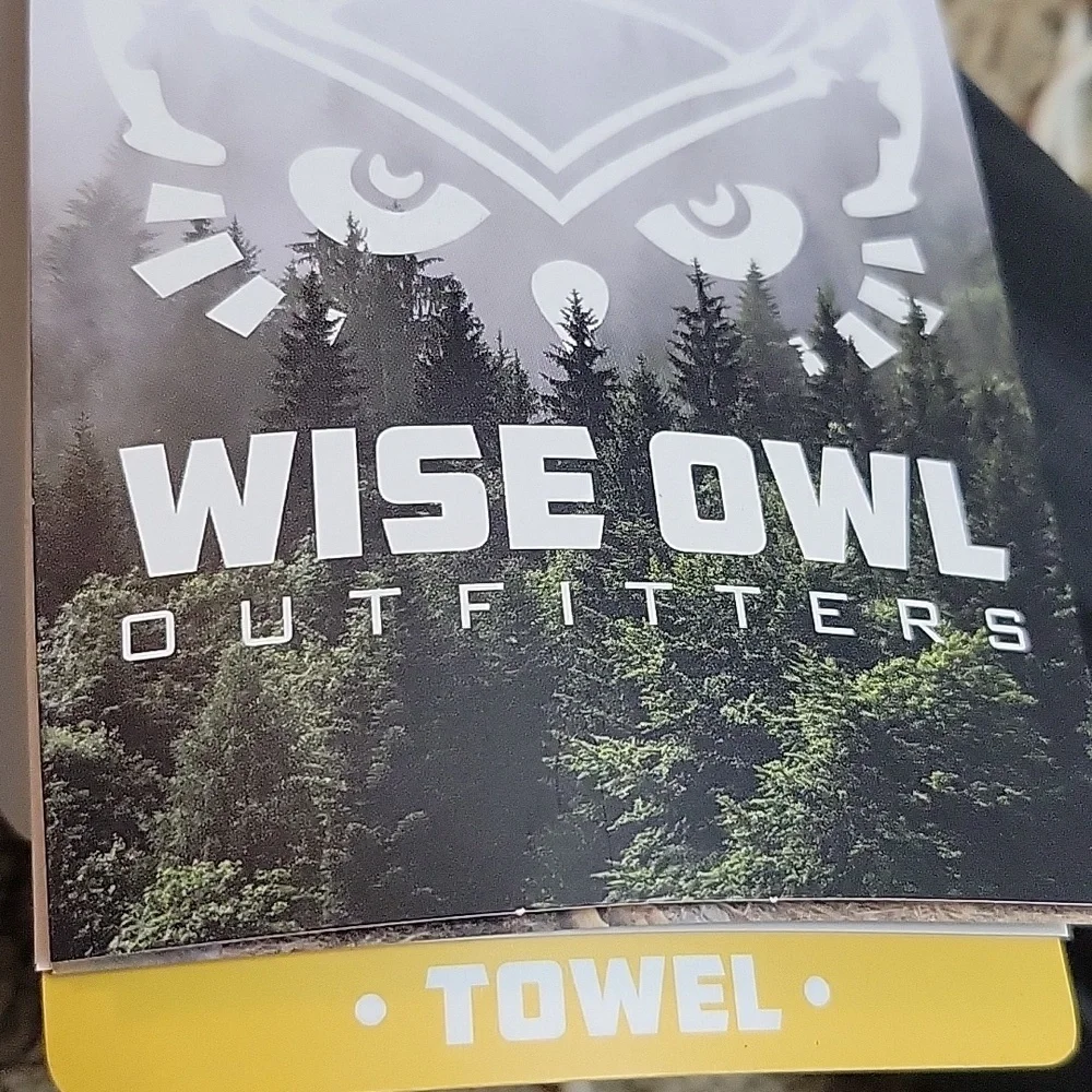 Wise Owl Outfitters Towel - Camping Accessories, Quick Dry Microfiber Mint XL
